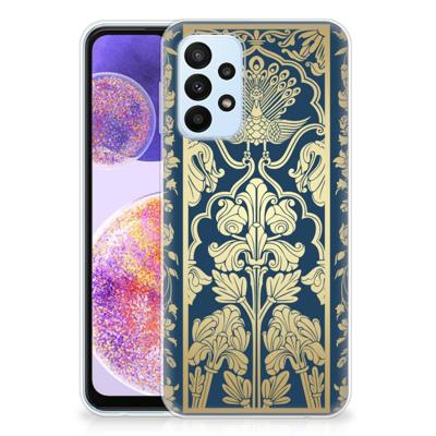 Samsung Galaxy A23 | TPU Case | Beige Flowers
