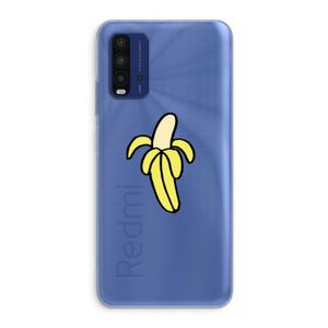 Banana: Xiaomi Redmi 9T Transparant Hoesje