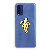 Banana: Xiaomi Redmi 9T Transparant Hoesje