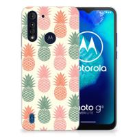 Motorola Moto G8 Power Lite | Siliconen Case | Ananas