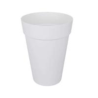 Elho Kunststof Bloempot Rond Loft Urban Wit Ø 34 x 45,6 cm 23 l - thumbnail