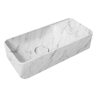 Balmani Fara fonteintje 45 x 22 cm Carrara marmer