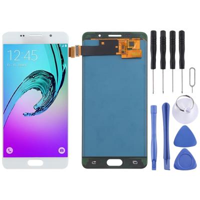 LCD-scherm en digitizer volledige assemblage (TFT-materiaal) voor Galaxy A5 (2016)/A510 (wit)