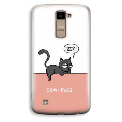 GSM poes: LG K10 (2016) Transparant Hoesje