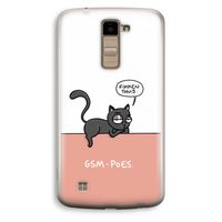 GSM poes: LG K10 (2016) Transparant Hoesje