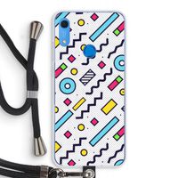 8-bit N°8: Huawei Y6s Transparant Hoesje met koord