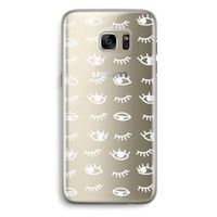 Eye pattern #3: Samsung Galaxy S7 Edge Transparant Hoesje