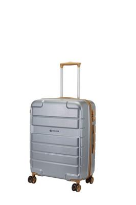 Carlton Tornado Spinner 55cm - Handbagage Koffer - 35L - Silver