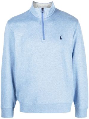 Polo Ralph Lauren pull à logo brodé - Bleu