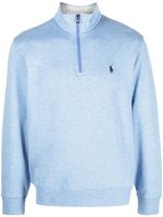 Polo Ralph Lauren pull à logo brodé - Bleu Polo Ralph Lauren pull à logo brodé - Bleu