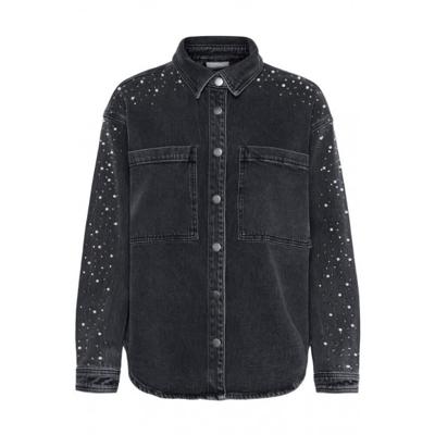 Kaffe - Grijs | unisex | Blouse | Grijs | 46 | regular | Kamst mode