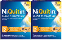 NiQuitin Clear Pleister Twee Weken Behandeling - thumbnail