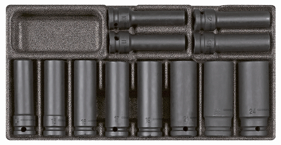 Gedore Slagmoerdopsleutelverlenging 1/2" | 2/6 CT-Module | 32-delig - 3301711