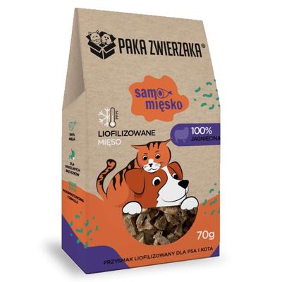 PAKA ZWIERZAKA Samo Mięsko Lamb - traktatie voor hond - 70g