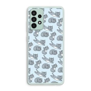 Poezen: Samsung Galaxy A52s 5G Transparant Hoesje