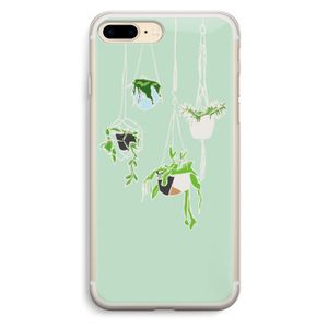 Hang In There: iPhone 7 Plus Transparant Hoesje