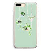 Hang In There: iPhone 7 Plus Transparant Hoesje