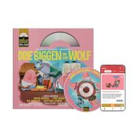 Drie Biggen en een Wolf (Hardback)
