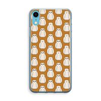 Uilen: iPhone XR Transparant Hoesje