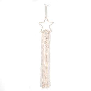 Macramé Ster Wit - 65 cm