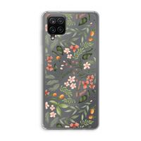 Sweet little flowers: Samsung Galaxy A12 Transparant Hoesje