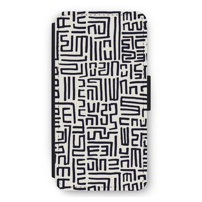 Moroccan Print: iPhone 11 Pro Max Flip Hoesje
