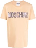 Moschino t-shirt en coton à patch logo - Tons neutres - thumbnail