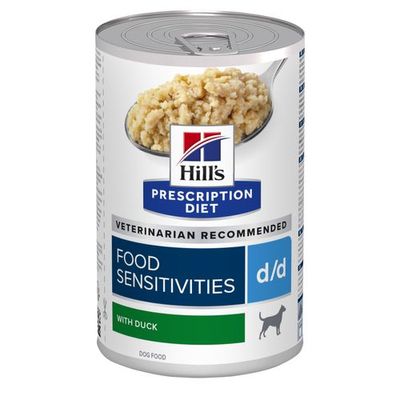 Hill&apos;s Prescription Diet D/D Food Sensitivities hondenvoer nat 370g blik
