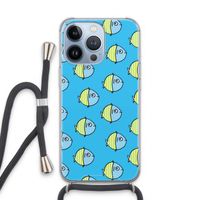 Visjes: iPhone 13 Pro Transparant Hoesje met koord