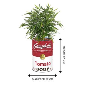 Barrelkings Campbell's Soup retro- industrieel 200 L plantenbak