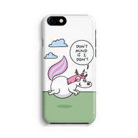 Unicorn: iPhone 8 Volledig Geprint Hoesje