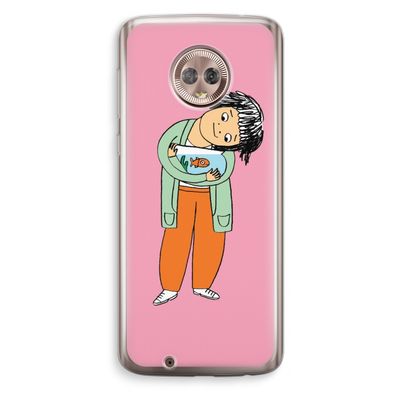 Visknuffel: Motorola Moto G6 Transparant Hoesje