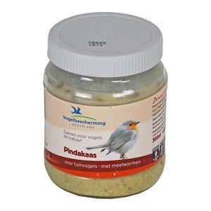 Vogelbescherming Vogelpindakaas - Meelwormen - 300 ml