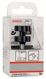 Bosch Accessories 2608628353 Veerfrees Hardmetaal Lengte 58 mm Afmeting, Ø 25 mm Schachtdiameter 8 mm