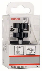 Bosch Accessoires Messingfrezen 8 mm, D1 25 mm, L 5 mm, G 58 mm 1st - 2608628353