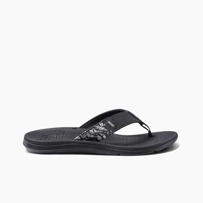 Reef Santa Ana black white Zwart maat 42.5