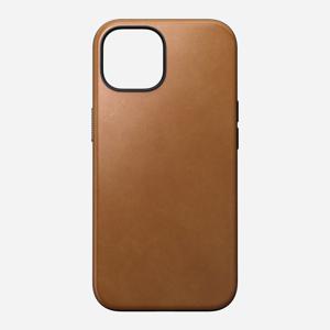 Nomad Modern Leather Case mobiele telefoon behuizingen 15,5 cm (6.1") Hoes Lichtbruin