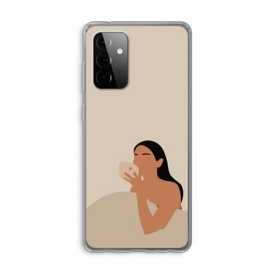 Fresh coffee: Samsung Galaxy A72 Transparant Hoesje