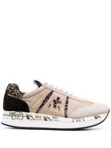 Premiata baskets Conny à empiècements contrastants - Tons neutres