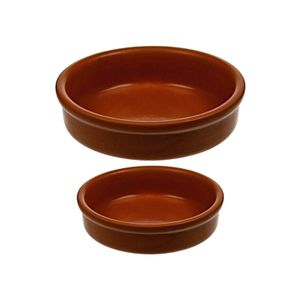 Set van 12x stuks creme brulee of tapas bakjes 5 en 7 cm