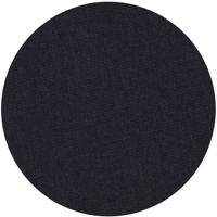 Tafelkleed rond voor binnen - zwart - polyester/katoen - dia 160 cm - Basic eettafel tafelkleden