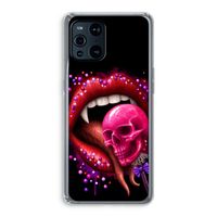 Dodelijk zoet: Oppo Find X3 Transparant Hoesje