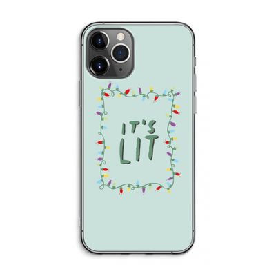 It's Lit: iPhone 11 Pro Max Transparant Hoesje