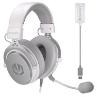 ENDORFY VIRO Plus USB Onyx White Headset Bedraad Hoofdband Muziek/Voor elke dag Wit