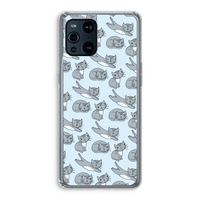 Poezen: Oppo Find X3 Pro Transparant Hoesje