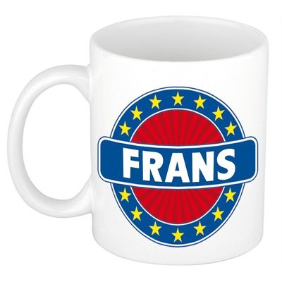 Frans naam koffie mok / beker 300 ml Frans naam koffie mok / beker 300 ml