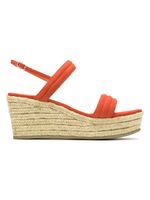 Sarah Chofakian leather platform sandals - Jaune