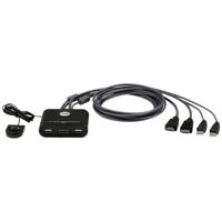 ATEN CS22HF HDMI-switch HDMI Toetsenbord 1920 x 1080 Pixel - thumbnail