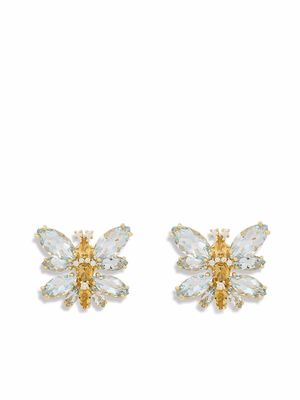 Dolce & Gabbana boucles d'oreilles Butterfly en or jaune 18ct