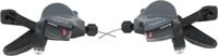 SHIMANO Shim.shifter claris slr2000 2/8sp pair fl.bar
